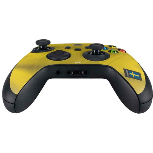 Sweden Soccer Flag Xbox Series X Controller Skin